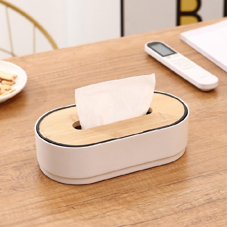 Handwoven Bamboos Materials Tissue Box Convenient for Enhances Room Decoration and Practical Everyday Casual Use