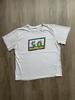 Vintage 90's Israel 50 Years Art White Shirt Rare Color Painting Tee