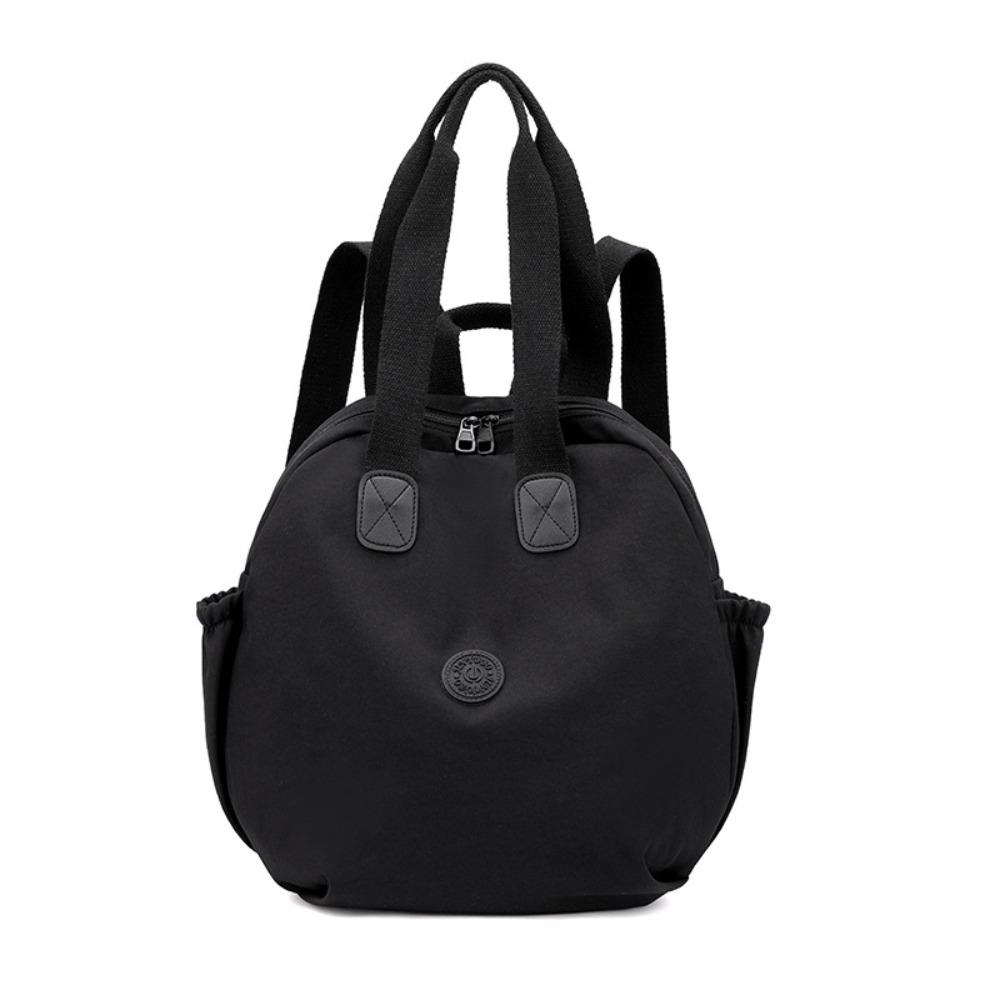 Korean Style Round Shape Shoulder Bag Large Capacity Fitness Bag Swimming Nylon Backpack Girls