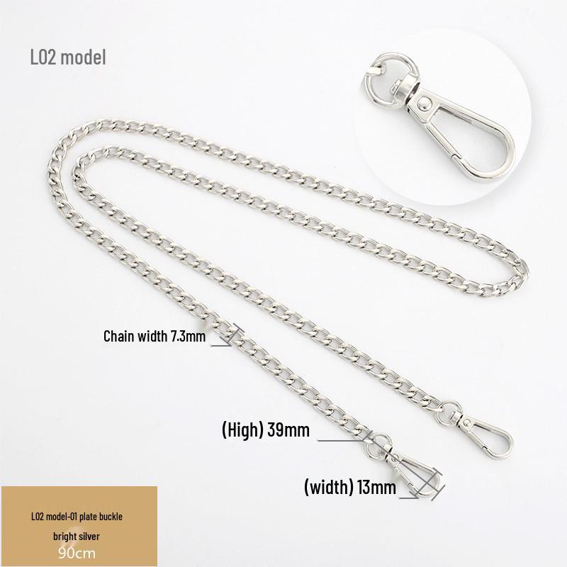 Summer Metal Hardware Crossbody Replacement Chain for Shoulder Bags