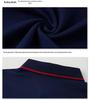 Extra Large Men's Long Sleeve Polo Shirt - Turn-Down Collar, Plus Size, Loose Fit, Business Style