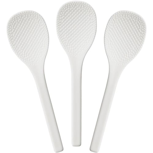 

Akebono Sangyo White Rice Scoops, 16cm, Set of 3, Made in Japan, Mini Size, Double-Embossed Design for Non-Stick Rice, Perfect for Hand-Rolled Sushi,