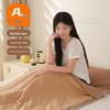 Haorunqi Cotton Gauze Sleeping Bag for Adults - Dual-Use, Portable, Ideal for Summer, Work, Travel, Camping.