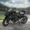 Die Casting Model Alloy Motorcycle Model Children'S Toy Pendant Sliding Car Model Boys' Toy With Base