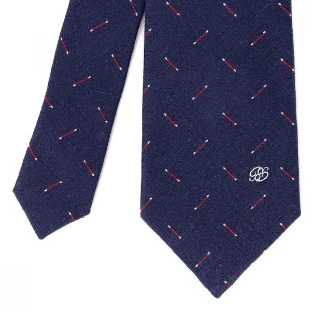 RENOMA Nowoczesna krawatka z nadrukiem Allover Vistr0014 Ny