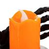 Halloween Party Prop Candle Light, LED Skeleton Hand Decoration with Flickering Dark Theme Decor Flame, Spooky Tabletop for Haunted House Horror
