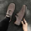 Classic Brand Design Mens Casual Shoes Outdoor Pu Leather Business Shoes Oxfords Lace-up Men Dress Shoes 2025 Brand Men Footwear