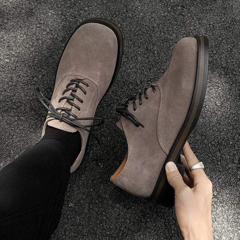 Fashion Classic Brand Design Mens Casual Shoes Outdoor Pu Leather Business Shoes Oxfords Lace-up Men Dress Shoes 2025 Brand Men Footwear