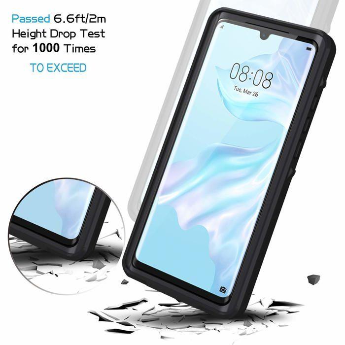 Coque téléphone - Lanhiem - Huawei P30 Pro - Étanche IP68 - Protection 360° - Ultra-mince