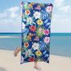 Double-Sided Plush Microfiber Beach Towel, 70x150cm - Quick-Drying, Skin-Friendly, Portable Shawl