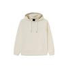 Li-Ning Wade Series Alphabet Pattern Fleece Lined Pullover Hoodie 'Cream White' Unisex AWDS115-6