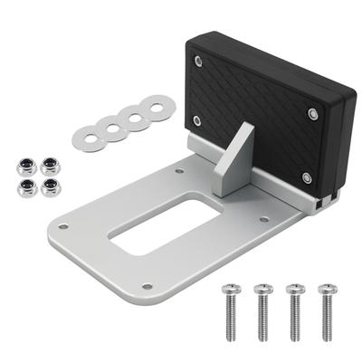 Universal Transom Trolling Motor Mount Mounting Bracket for Kayaks,Backing Plate Bracket for Clamp-on Electric Trolling Motors