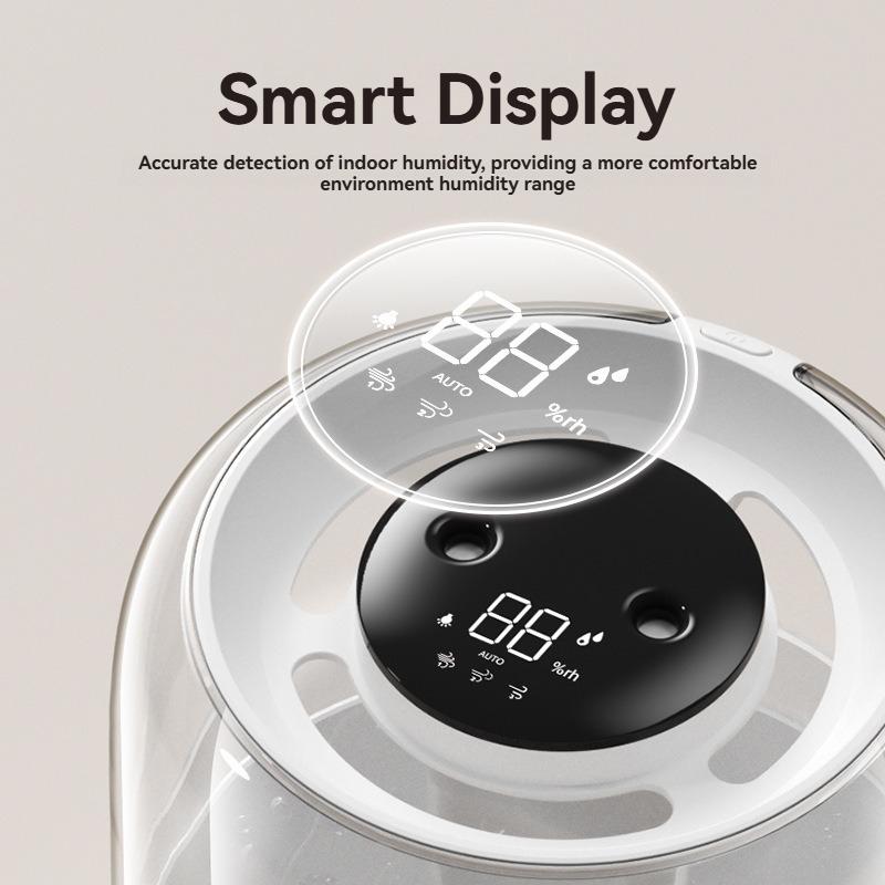 

6.8L большой емкости увлажнитель USB двойной распылитель для дома, общежития, офиса, спальни, рабочего стола с небольшим ночником