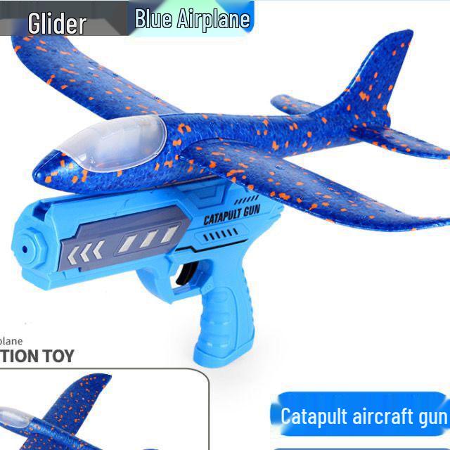 Light-Up Foam Glider Airplane Launcher Toy for Kids