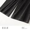 ELLE Women's High-Waist Wide-Leg Jeans