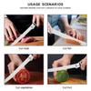 Kitchen Knife 6inch Stainless Steel Boning Knife Meat Cleaver Butcher Knife with Sheath Fish Sushi Knife Cooking Cutter