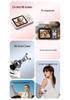 Retro 4K HD Student Dual Camera with Fill Light - Entry-Level DSLR