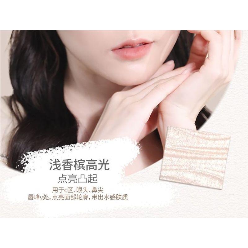 NOVO - 3 Farben Multi-Effekt Contouring Palette