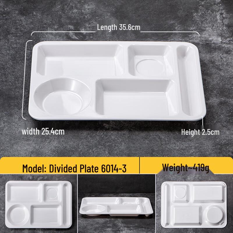 

Ding Le Melamine Divided Serving Trays
