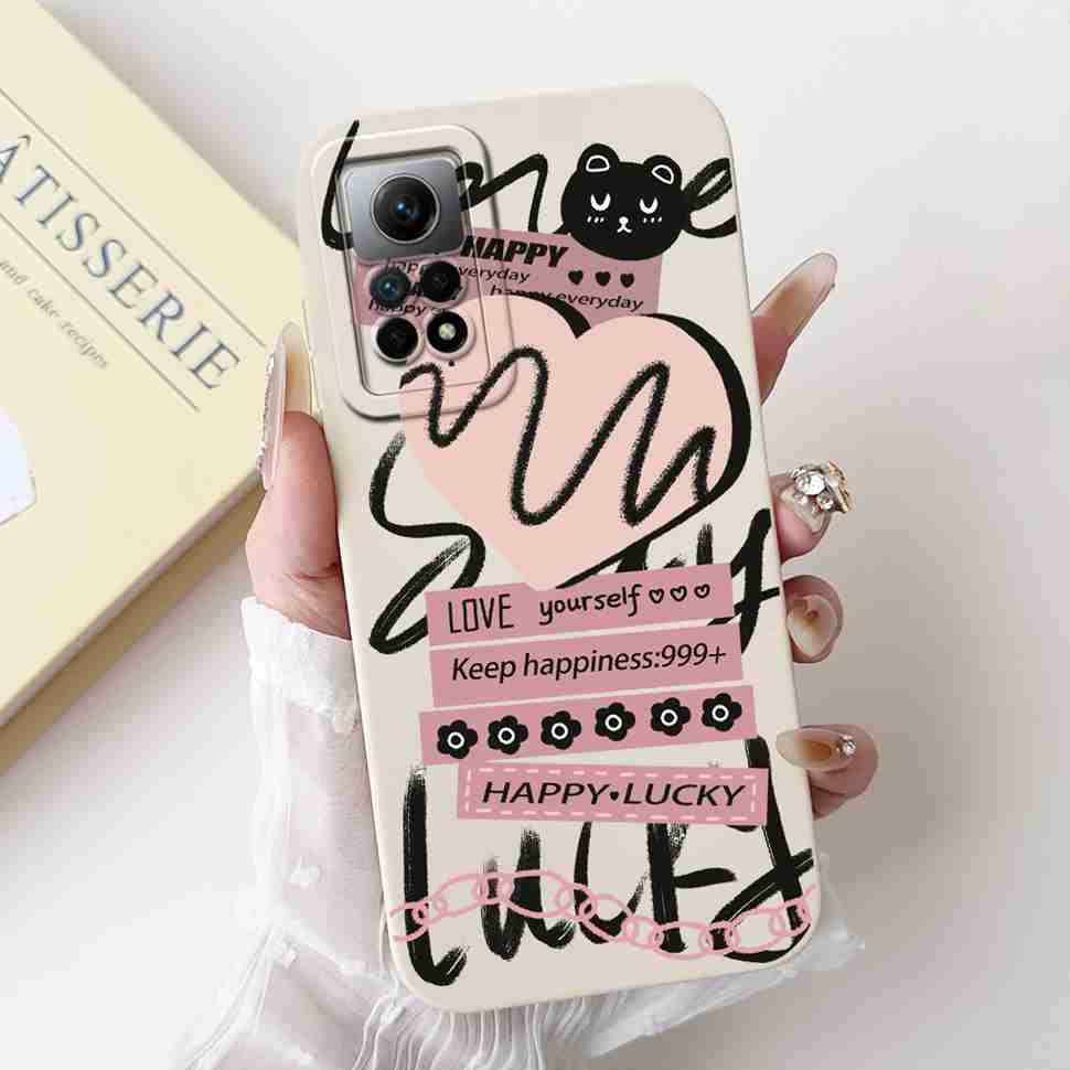 For Xiaomi Redmi Note 12 Pro 4G Case Colorful Painted Cover Soft Slim Phone Case For Redmi Note12 Pro 12Pro 4G Back Cover Capa