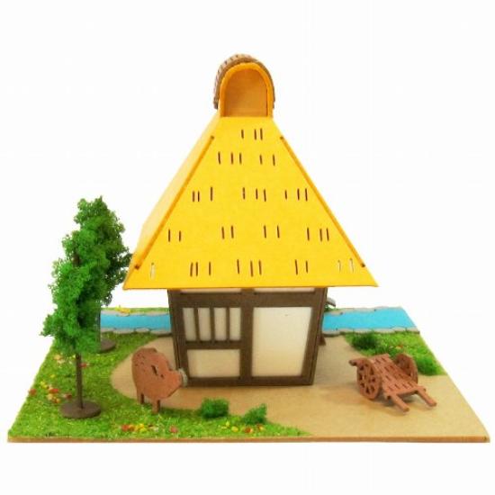 Sankei Miniature Art Mini Farmhouse and Waterwheel MP05-09