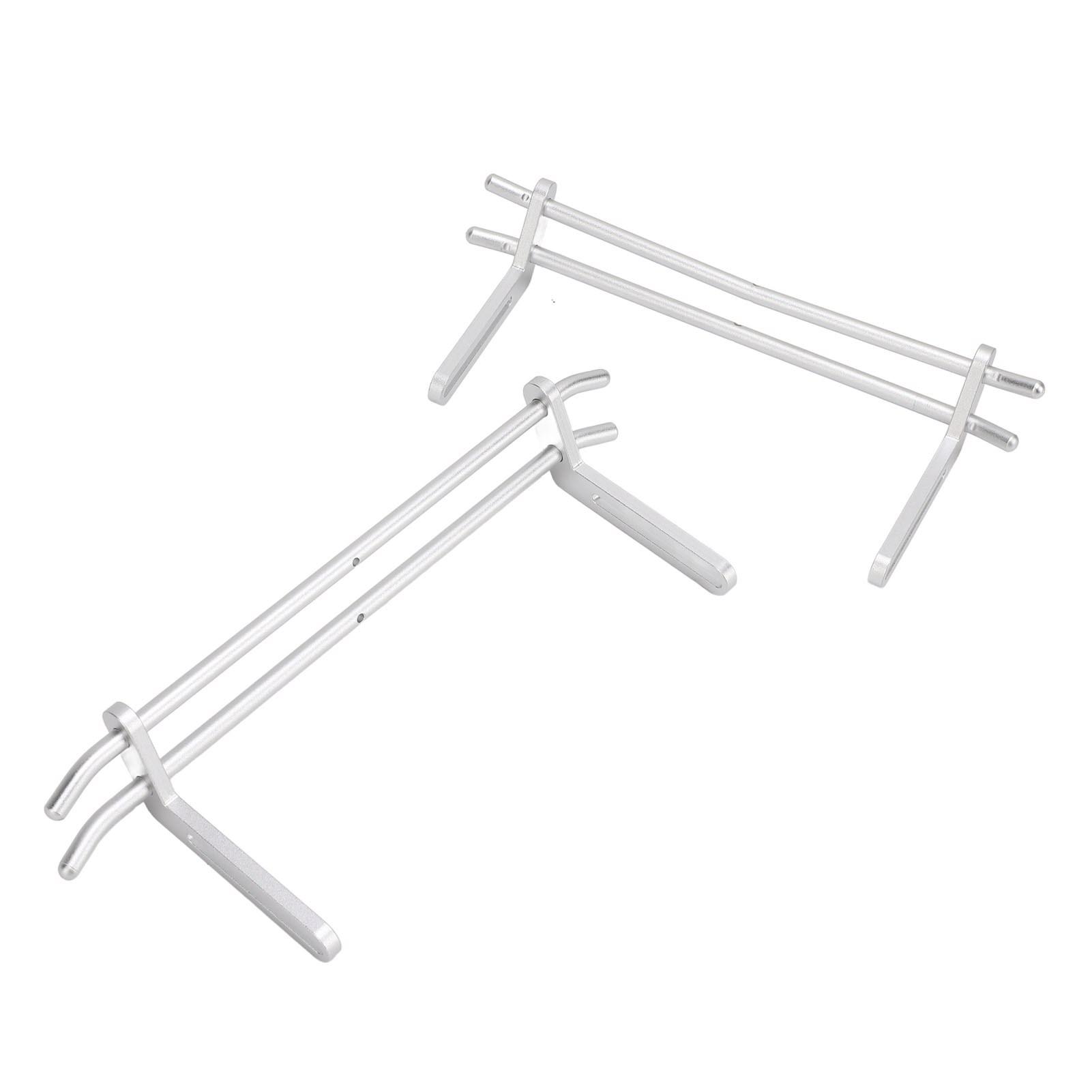 

RC Bumper Aluminum Alloy Front Rear Adjustable 110 RC Crawler Bumper for SCX10 Remote Control Cars срібний