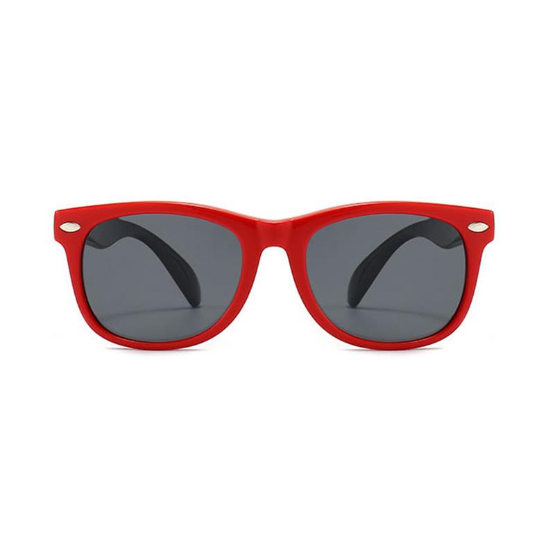 Kids Sunglasses Flexible Polarised Shades Sunglasses Indestructible Silicone Frame & ATC Lens Eyeglasses For Girls Boys