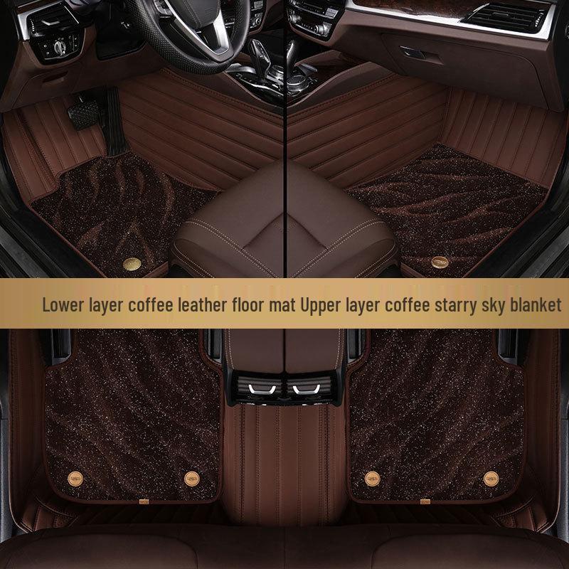Honda CRV 24-Model Fully Enclosed Genuine Leather Floor Mats (10/22/16)