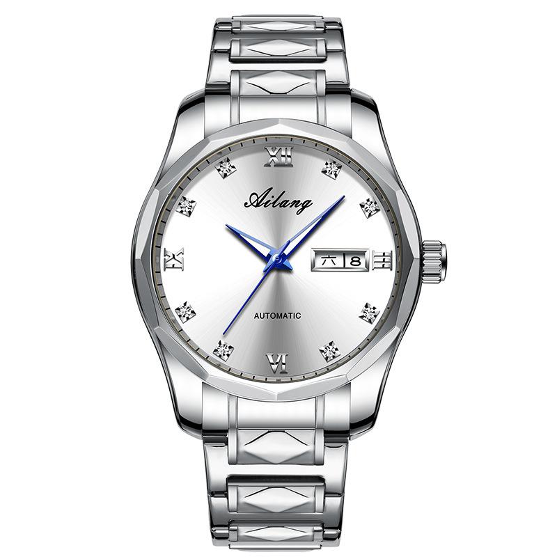 Klassische Hochwertige AILANG Uhren 8612 Wasserdicht Gold Kalender Business Mechanische Uhr Edelstahl Automatische Armbanduhr