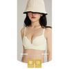 Women Seamless Push Up Gathering Shaping Anti Sagging Side Support Bra