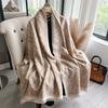New  Winter Cashmere Scarf For Women Shawl Wrap Female Pashmina  Poncho Thick Blanket Warm Bufanda Echarpe Femme