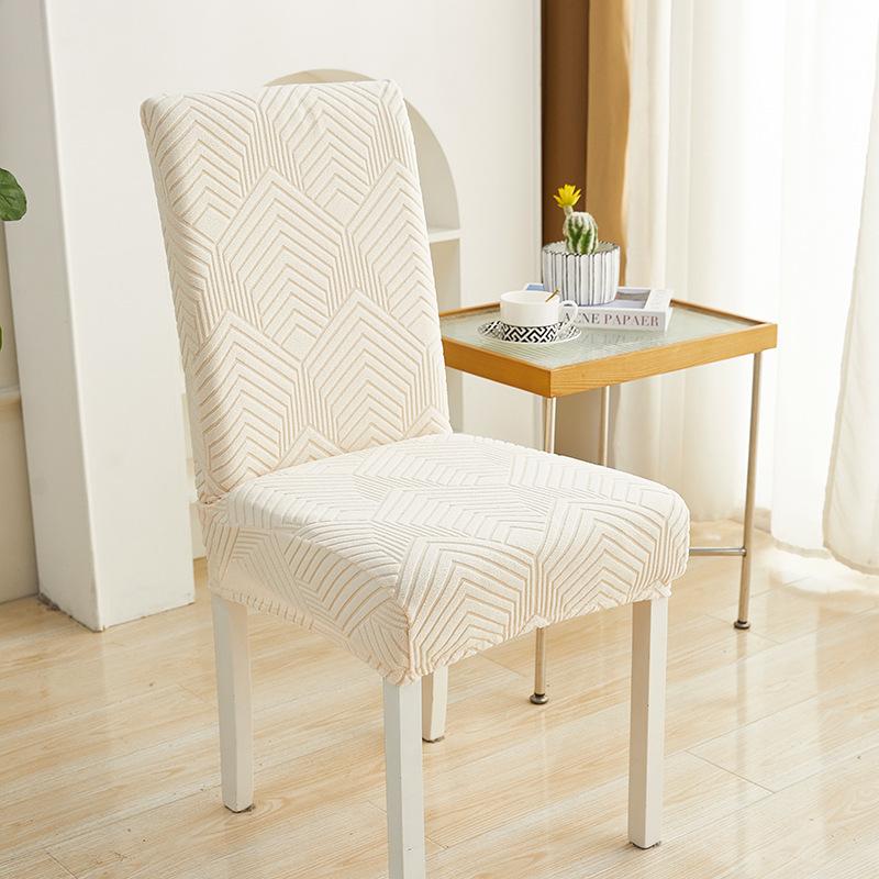 Solid Color Chair Cover Kitchen Dining Elastic Chair Slipcover Furniture Protector Wedding Living Room Hotel Home Decor