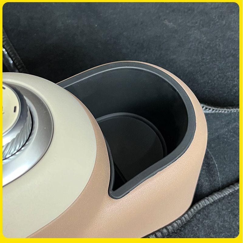 Wuling MINI Macaron 4th Gen Beige Center Console Cup Holder Storage Box