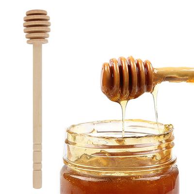 1 PCS WOODEN HONEY//DRIZZLER//DIPPER//SERVER//SPOON BEECH