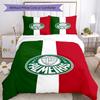 3pcs Palmeiras Bedding Set Duvet Cover Closure Includes 1 Duvet Cover & 2 Pillowcases, Soft and Comfortable for All Seasons.