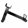 Barbells Rack with Cradle Holders FloorStanding Metal Stable Vertical Weight Bar