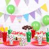 12 Pcs Ladybug Birthday Party Cups 24Oz Plastic Tumblers With Lids And Straws Reusable Iced Coffee Water Bottle Cold Beverage Dr