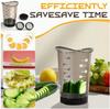 Fruits Vegetables Slicer Cup Upgrade Strawberry Slicer Grape Speed Cutter Stainless Steel Cutting Cup Kitchen Gadgets Tools