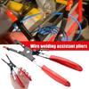 Professional Car Wire Welding Auxiliary Pliers Heavy-Duty Anti-Slip Electrical Soldering Helper Repairs Tool Auto Holding Pliers