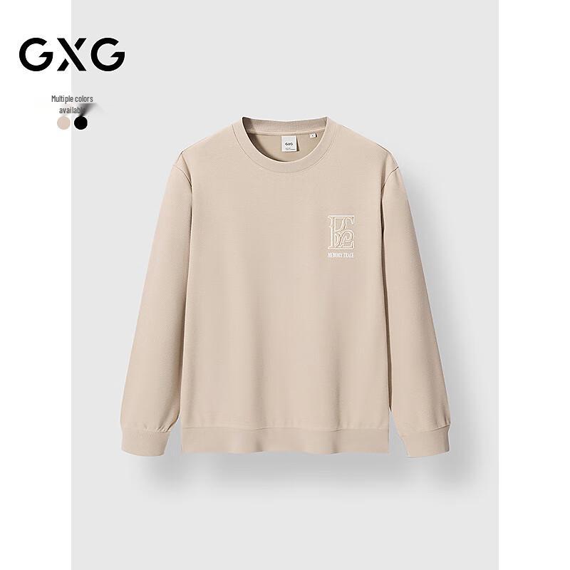 

GXG Men s Two-Color Print Round Neck Sweatshirt S