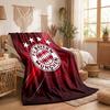 Couverture polaire Thème Bayern Munich Couverture pelucheuse Douce et confortable Pour Chambre à coucher Canapé Voyage