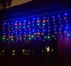 Waterproof LED Solar Fairy String Icicle & Waterfall Lights for Home & Outdoor Decoration