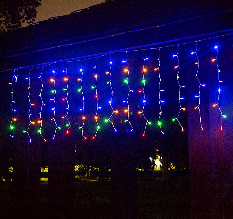 Waterproof LED Solar Fairy String Icicle & Waterfall Lights for Home & Outdoor Decoration