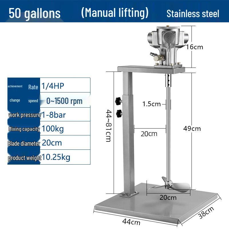 JPHZNB Industrial Pneumatic Paint Mixer