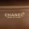 Chanel Chocolate Bar Handbag One Handle Brown/yellow Suede Women Used