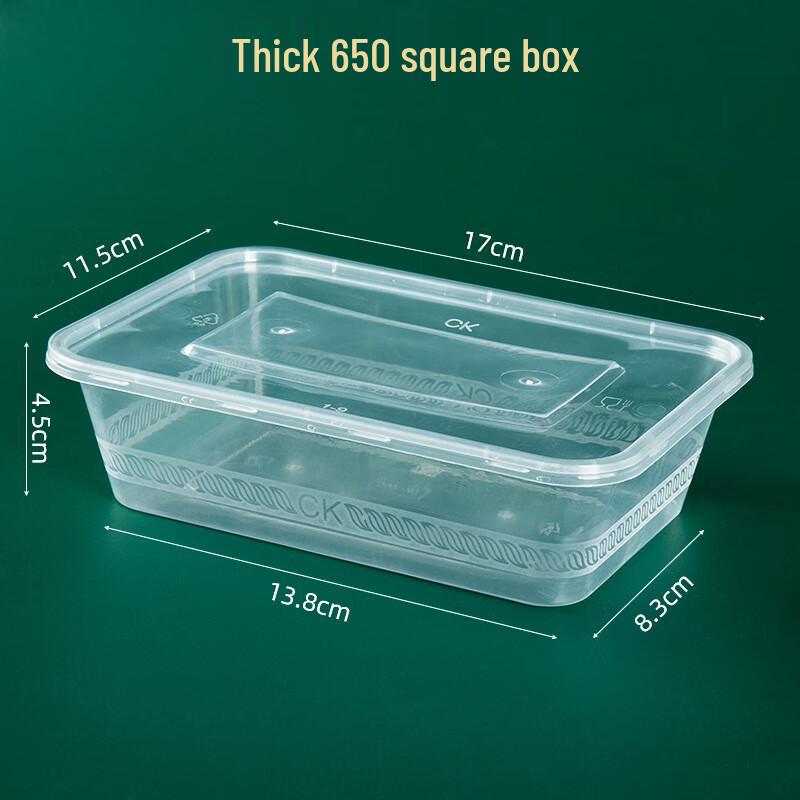 

Jinwuyuan Disposable Microwaveable Takeaway Containers with Lids