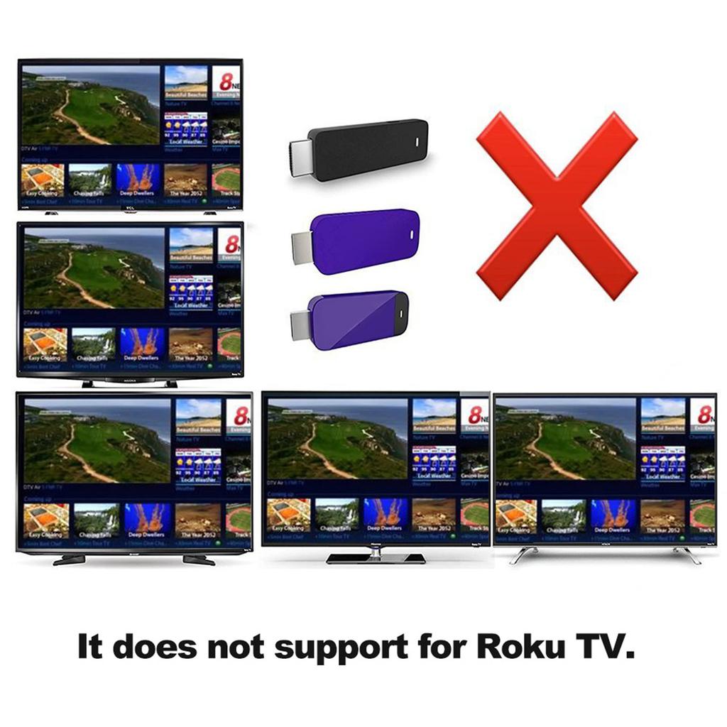 Streaming Media Player Fernbedienung Wireless IR Smart Controller Ersatz für Roku 1 2 3 4 LT