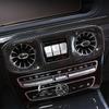 Carbon fiber central control air outlet decorative stickers for Mercedes-Benz G-class