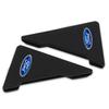 2PCS Silicone Car Badges Door Corner Cover Bumper Crash Scratch Protector for Ford Mustang Mk3 Mondeo Mk4 Fiesta Focus 2
