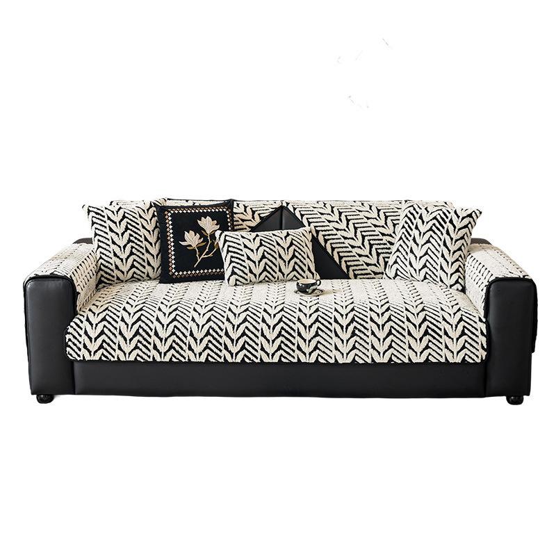 2025 New Autumn and Winter Non Slip Sofa Cover Fabric One-piece Design Sofa Cushion French Style High Aesthetic Value Versatile